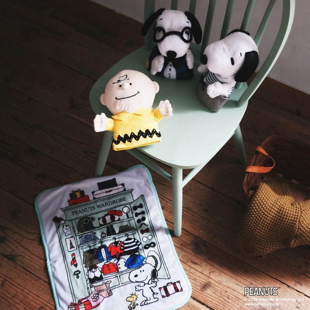 日本開賣超可愛史努比周邊！「飛行員史努比玩偶、圍裙歐拉夫吊飾、查理布朗衣架」這天軟萌登場！-8