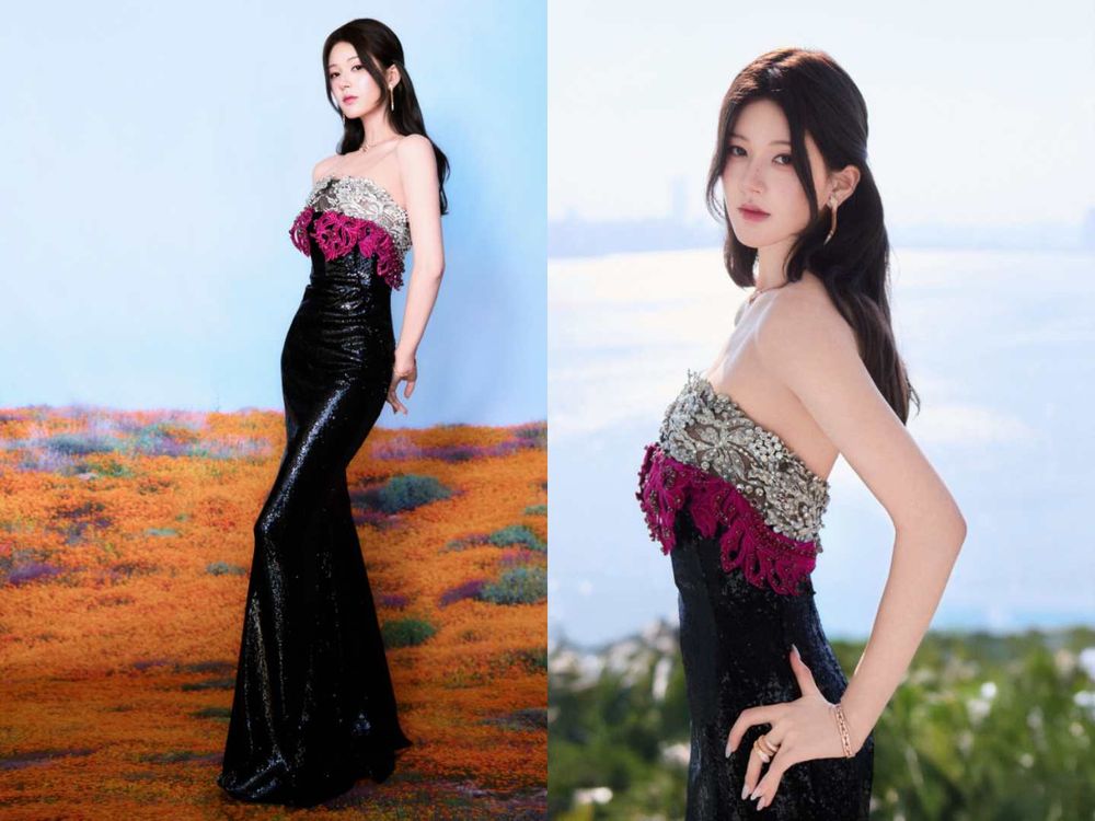 2025騰訊星光大賞紅毯妝容被嫌太過？「年度影響力藝人」趙露思不內耗回應：自己畫的妝、小心機藏其中！-6