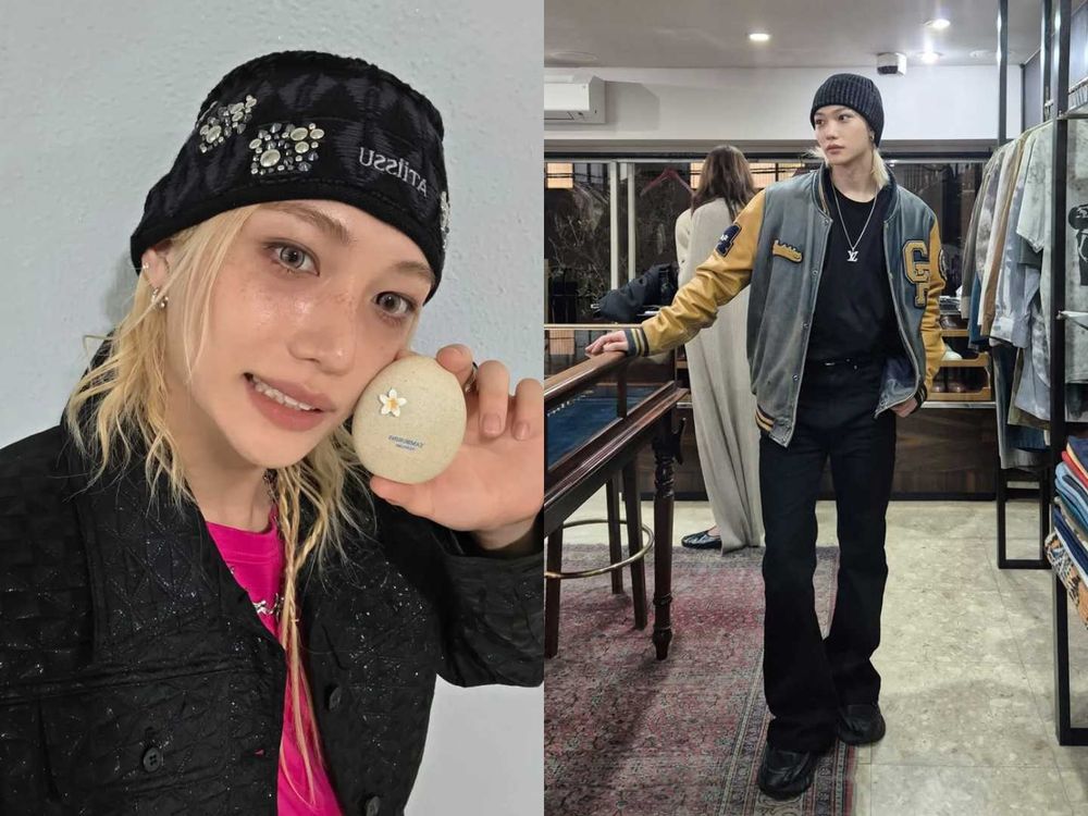 原地戀愛！7位怎麼戴都帥「毛帽男神」！TXT然竣、SKZ鉉辰反差萌、Felix更直接代言帽子品牌？！-11