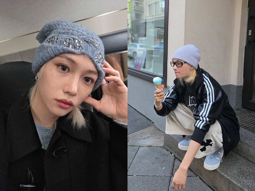 原地戀愛！7位怎麼戴都帥「毛帽男神」！TXT然竣、SKZ鉉辰反差萌、Felix更直接代言帽子品牌？！-10