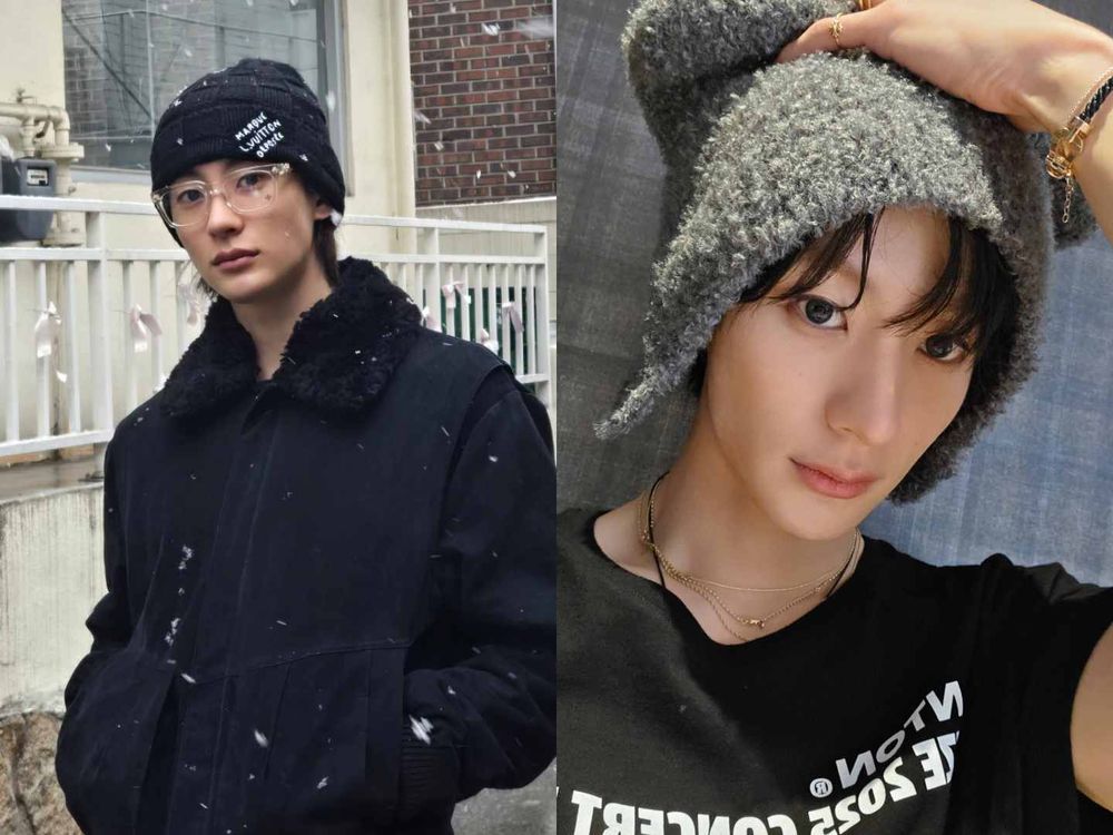 原地戀愛！7位怎麼戴都帥「毛帽男神」！TXT然竣、SKZ鉉辰反差萌、Felix更直接代言帽子品牌？！-9