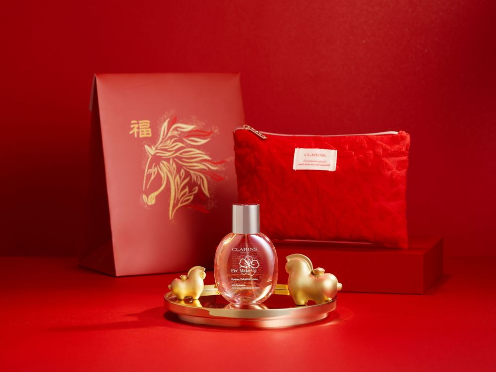 2026開運美肌儀式！克蘭詩經典「黃金雙萃精華、亮眼萃、膠原霜」換上金馬限定包裝，體驗護膚會再抽馬年福袋！-9