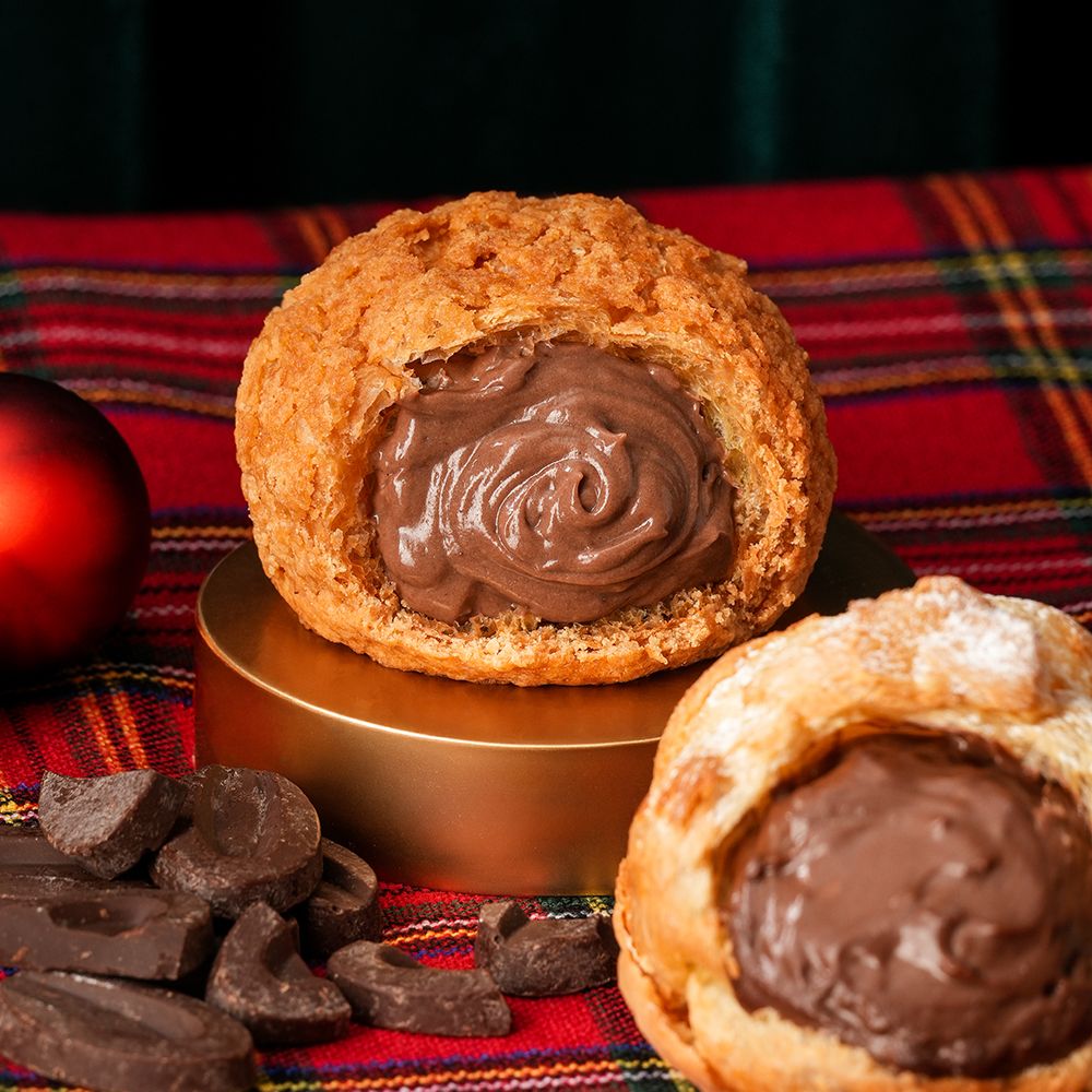 冬季必吃甜點新品懶人包！社群爆紅「富士山生泡芙」、麥當勞狂爆漿「巧克力三角派」全都太想吃！-20