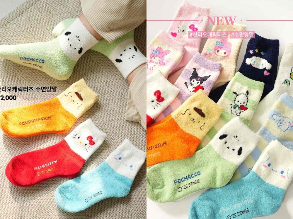 韓國DAISO是三麗鷗天堂！Hello Kitty「髮圈、化妝包、軟棉長襪」可愛爆擊、想馬上出國了！-4