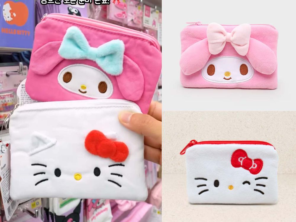 韓國DAISO是三麗鷗天堂！Hello Kitty「髮圈、化妝包、軟棉長襪」可愛爆擊、想馬上出國了！-6