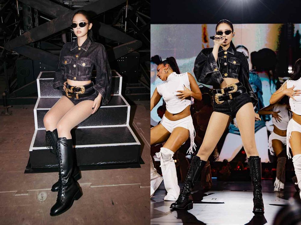 Jennie巡演三雙封神「美腿戰靴」找到了！竟全部同個品牌而且買得起！「這雙」官網就買得到！-5