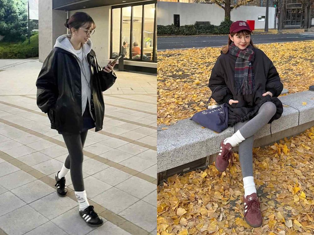 天氣冷穿這樣剛好！日韓女生冬季都在瘋「褲襪穿搭術」！7招穿出又直又細鉛筆腿！-13