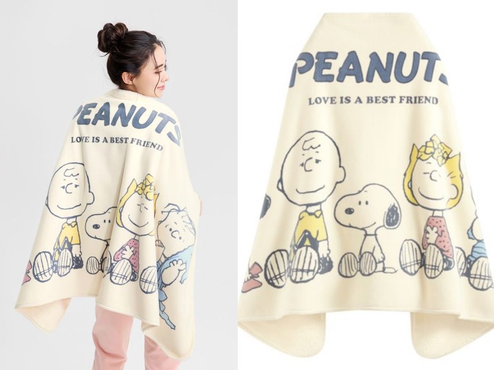 史努比粉大暴動！聯手lativ推百元「針織毛衣、大學T」！小毛毯成送禮黑馬-2