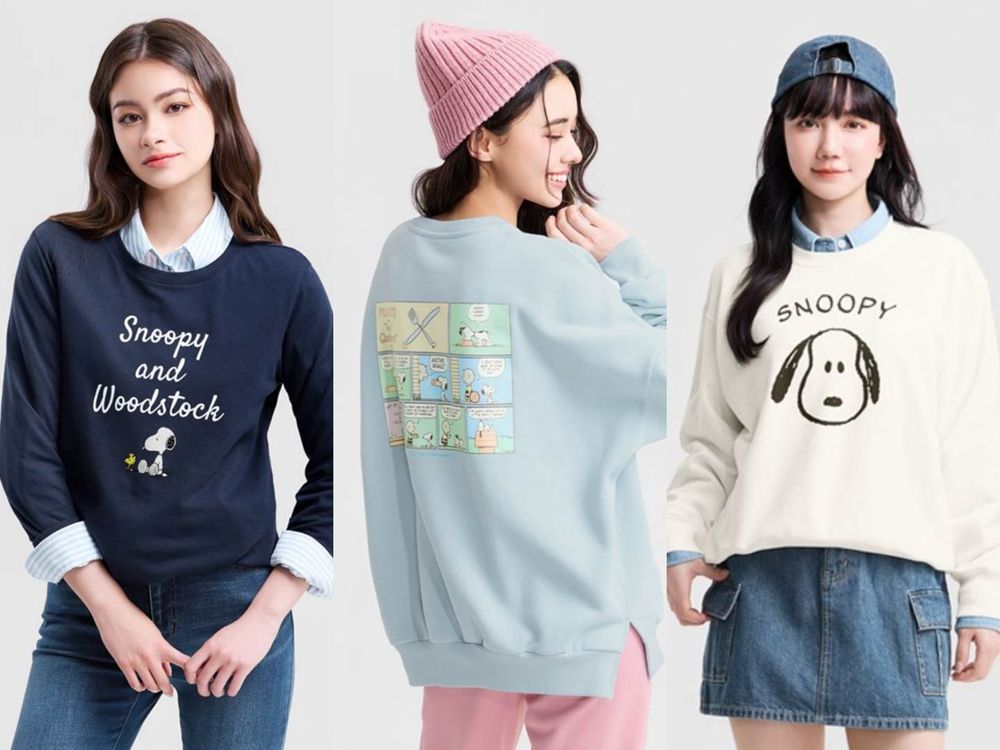 史努比粉大暴動！聯手lativ推百元「針織毛衣、大學T」！小毛毯成送禮黑馬-7