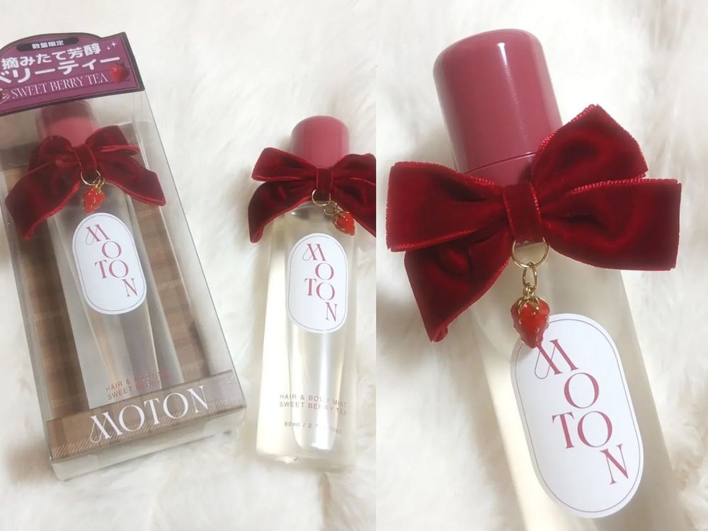 日本甜妹圈爆紅「草莓紅茶」髮香噴霧！越聞越上癮的清甜紅茶香，甜而不膩、一聞就被記住的冬季好感系溫柔心機香！-6