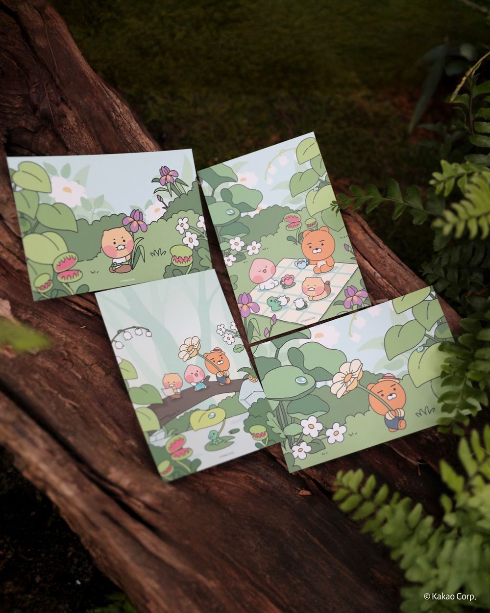 韓國人氣植物園跟Kakao Friends推聯名特展！園丁春植萌翻必拍、還有限定「賞花萊恩玩偶&小貼紙」要買！-9