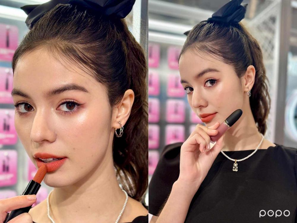 MEOVV ELLA驚喜現身信義區！MAC「輕親雲霧快閃店」兩大唇彩新品登場、專屬幸運色小卡免費抽，太好拍、太好買！-2