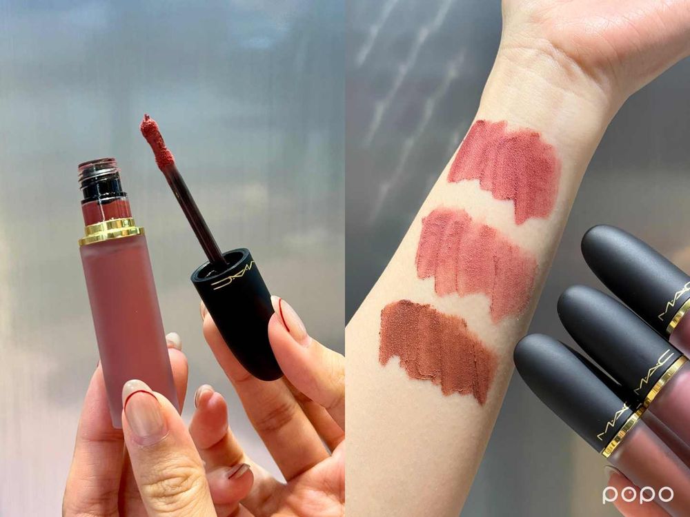 MEOVV ELLA驚喜現身信義區！MAC「輕親雲霧快閃店」兩大唇彩新品登場、專屬幸運色小卡免費抽，太好拍、太好買！-6