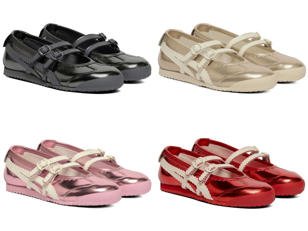 鬼塚虎缺貨爆款「瑪莉珍球鞋」一口氣推出6個新配色！「晨玫粉、曜黑銀」韓妞也紛紛入手！-11