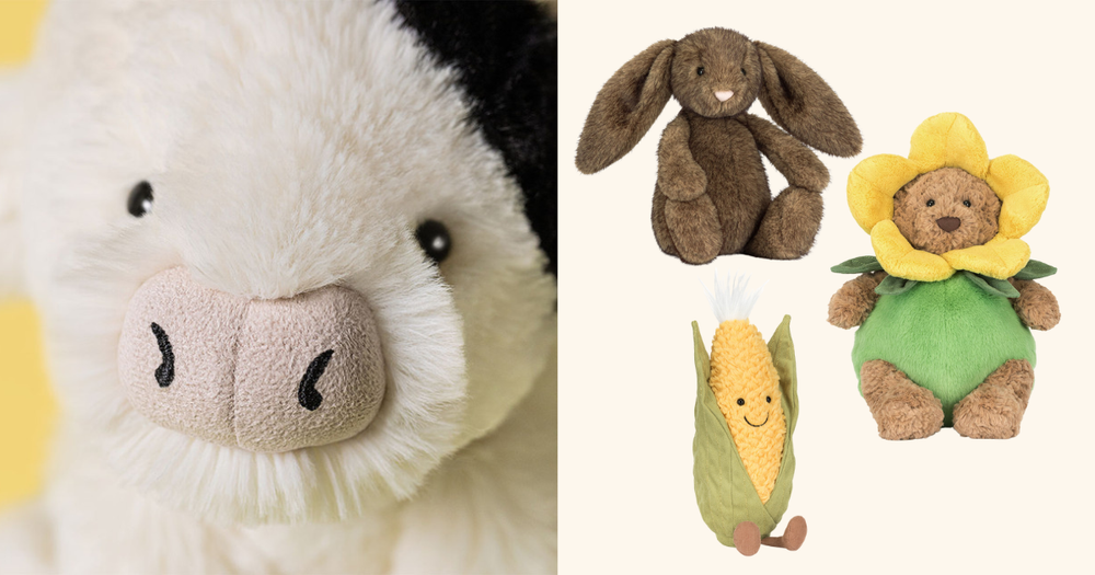 Jellycat又來搶錢錢！2026春季限定「水仙花巴賽羅熊、呆萌甜玉米、可可色兔兔」沒有一隻不想要！-1
