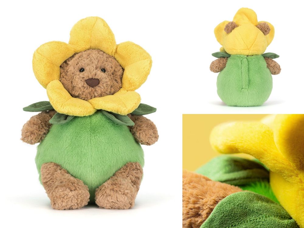 Jellycat又來搶錢錢！2026春季限定「水仙花巴賽羅熊、呆萌甜玉米、可可色兔兔」沒有一隻不想要！-2