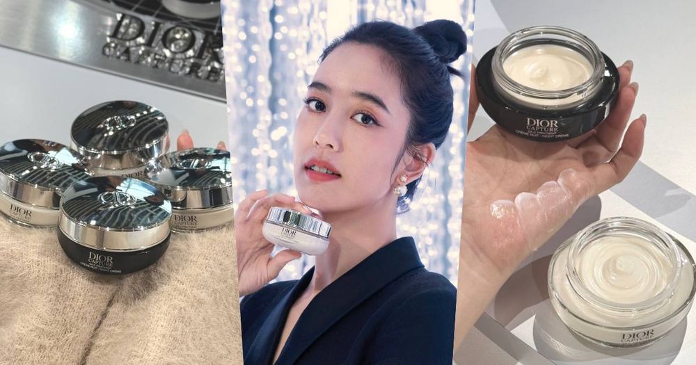 2026抗老乳霜首發！迪奧逆時活氧晚霜＋兩款日霜新登場、日夜不間斷補充澎潤，陳庭妮公開「霜膜法」熬夜急救超有感！-1