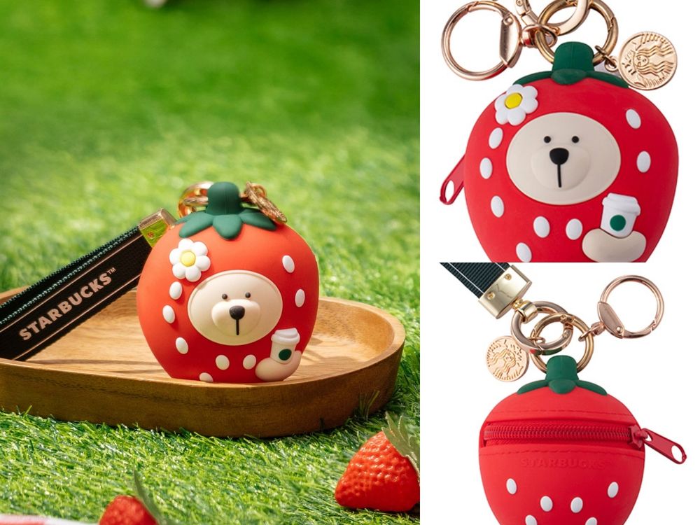 2026星巴克最新必買7大周邊推薦！超萌「草莓熊寶寶玩偶、草莓小熊鑰匙圈、雙魚座馬克杯」全都想買！-5