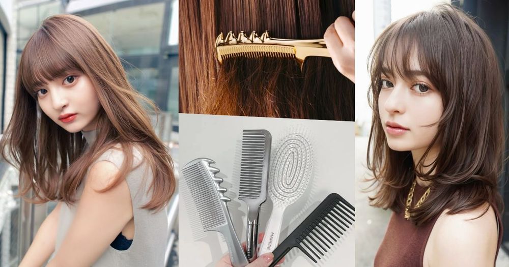 日本女生滑順光澤髮保養必備「機能梳子」推薦！國民洗澡梳、鍍金按摩梳、氣壓梳，大推百元入手快乾梳！-1