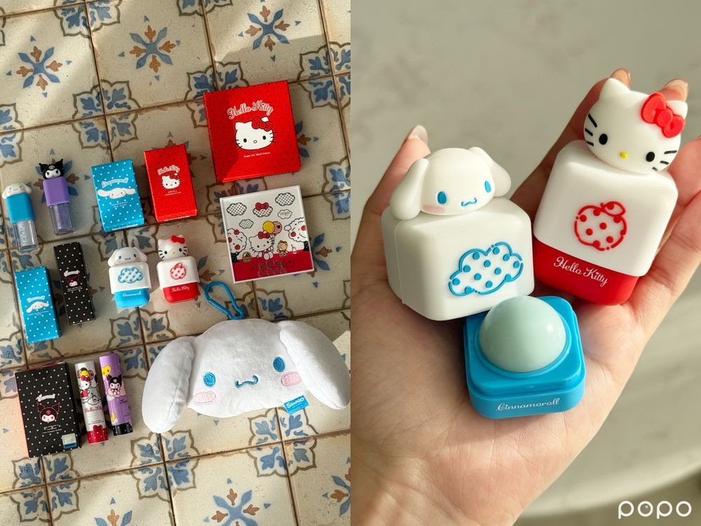 2025年度三麗鷗美妝聯名回顧！Hello Kitty媚比琳睫毛膏、大耳狗專科洗面乳...，酷洛米公仔香水引爆收藏潮！-4