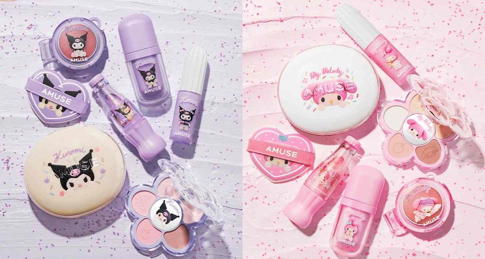 2025年度三麗鷗美妝聯名回顧！Hello Kitty媚比琳睫毛膏、大耳狗專科洗面乳...，酷洛米公仔香水引爆收藏潮！-9