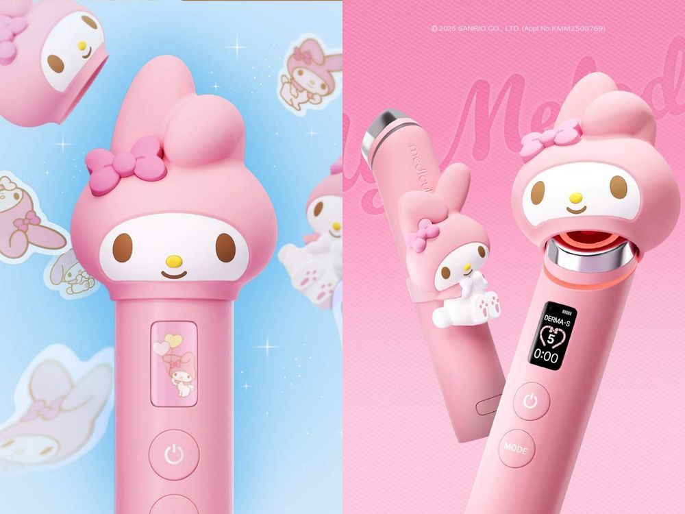 2025年度三麗鷗美妝聯名回顧！Hello Kitty媚比琳睫毛膏、大耳狗專科洗面乳...，酷洛米公仔香水引爆收藏潮！-11