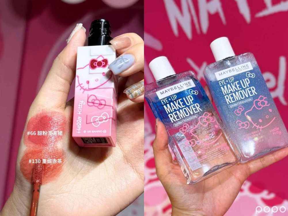 2025年度三麗鷗美妝聯名回顧！Hello Kitty媚比琳睫毛膏、大耳狗專科洗面乳...，酷洛米公仔香水引爆收藏潮！-17