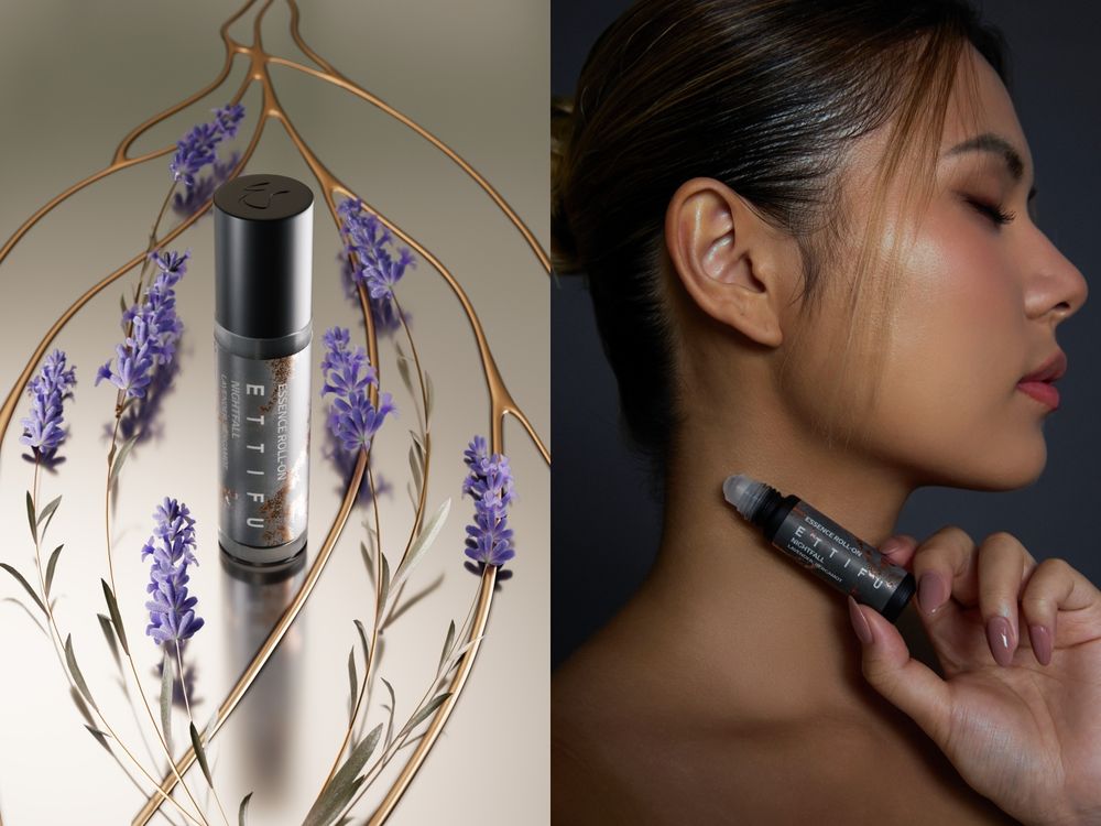 隨時體驗頭部頂級SPA！ETTIFU「日夜舒緩滾珠精華瓶」白天清涼喚醒、夜晚放鬆助眠，搭配天然礦石精準按摩、超療癒！-2