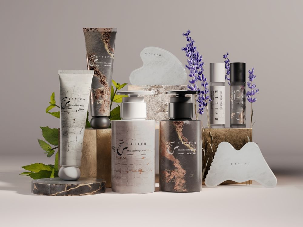 隨時體驗頭部頂級SPA！ETTIFU「日夜舒緩滾珠精華瓶」白天清涼喚醒、夜晚放鬆助眠，搭配天然礦石精準按摩、超療癒！-6