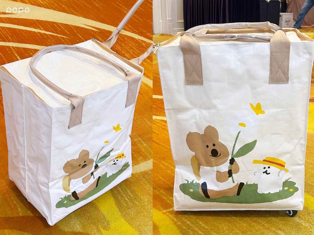 7-11開賣2026新年福袋！超萌「矮袋鼠大頭抱枕毯+存錢筒、Hello Kitty便當袋+便當盒」全都太想要！-3