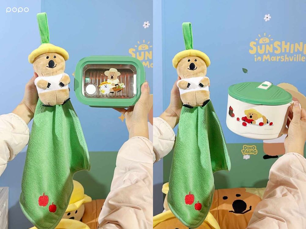 7-11開賣2026新年福袋！超萌「矮袋鼠大頭抱枕毯+存錢筒、Hello Kitty便當袋+便當盒」全都太想要！-7