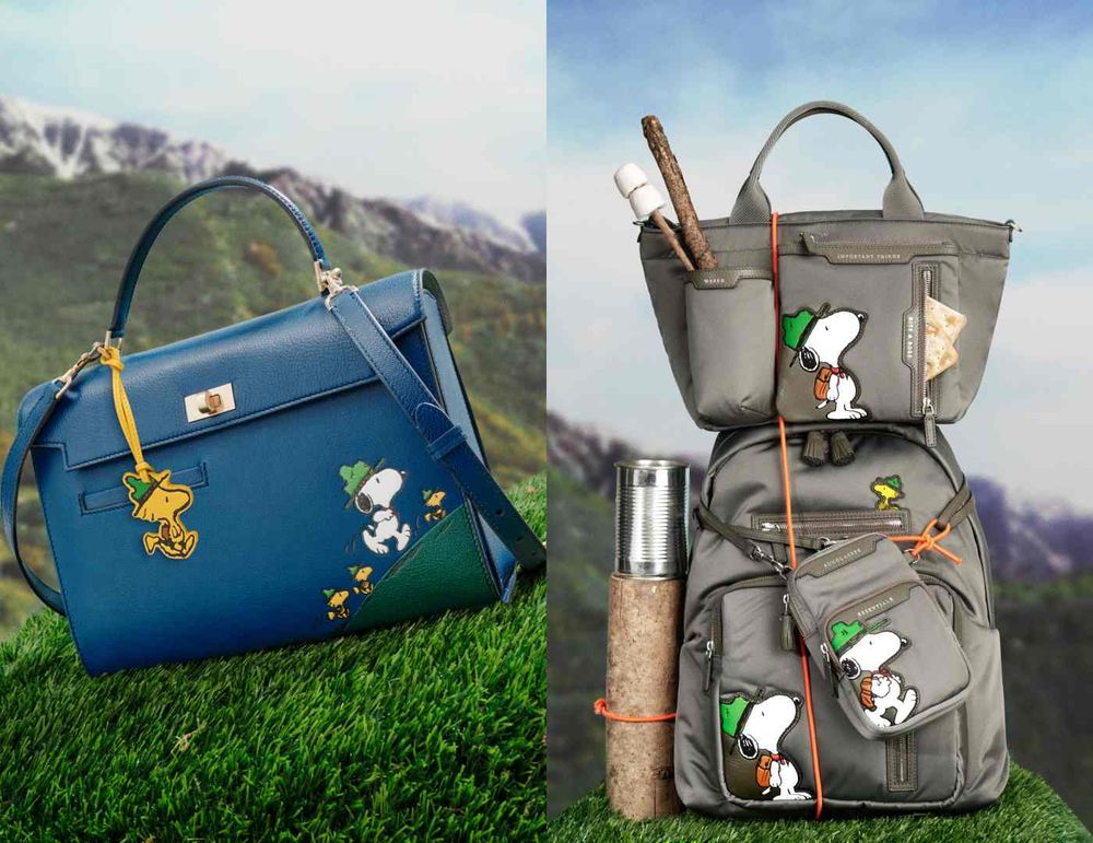 主角不是小眼睛！Anya Hindmarch史努比聯名來了！「探險SNOOPY、糊塗塔克」錢包卡套超療癒！-7