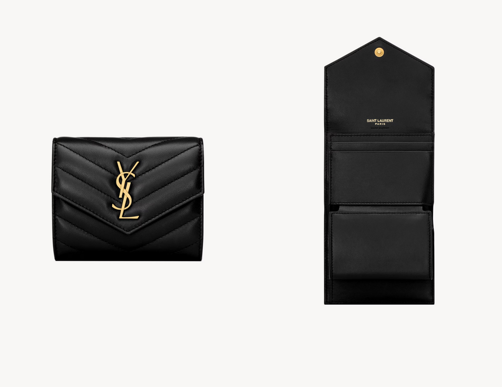 一致公認不踩雷！8款經典「黑色精品短夾」推薦！YSL、LV永不退流行、價格細節幫你整理好！-3