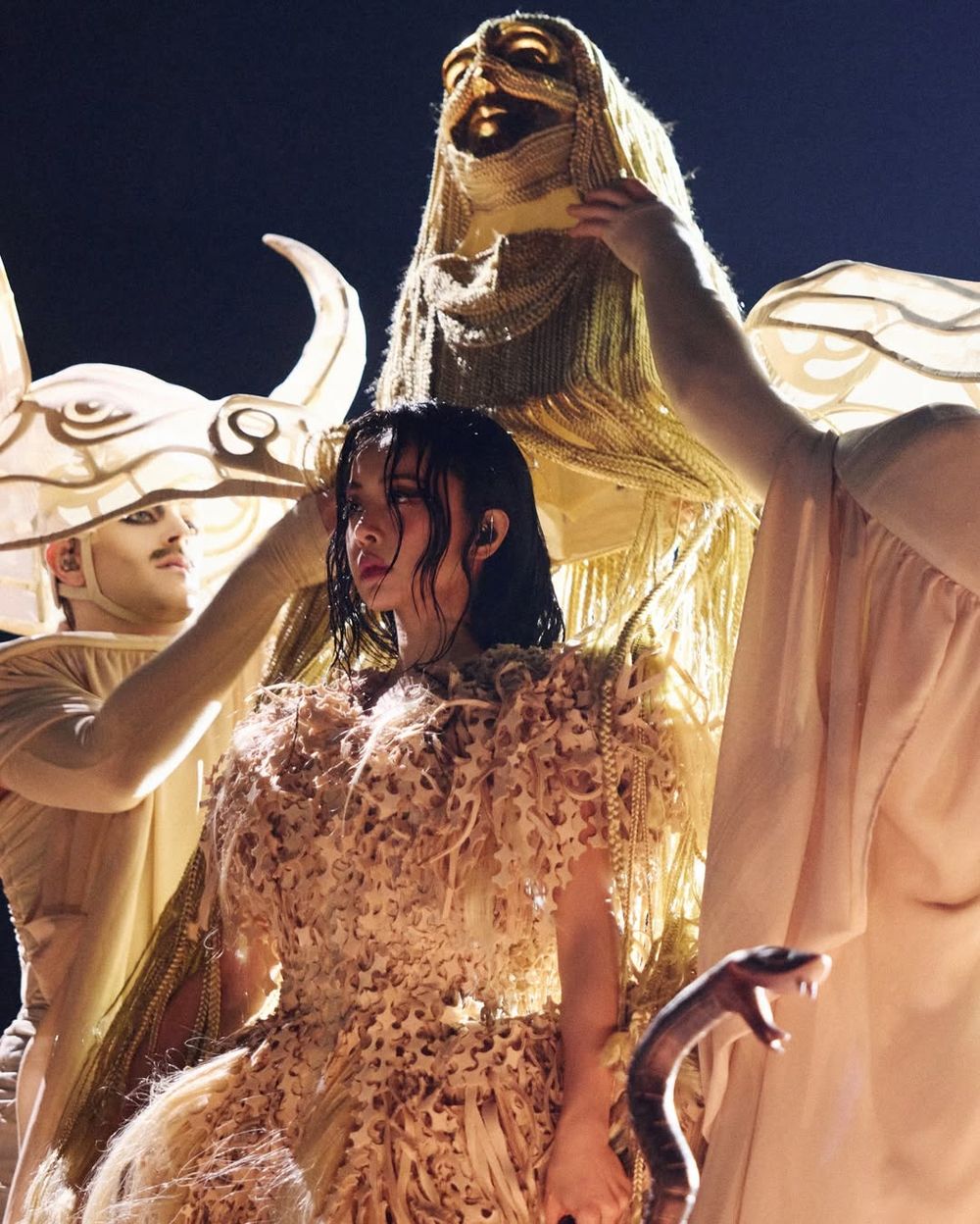 只有蔡依林能超越蔡依林！Jolin大巨蛋演唱會高清圖來了！踩巨蟒「史詩級」登場美得令人瘋狂！-4