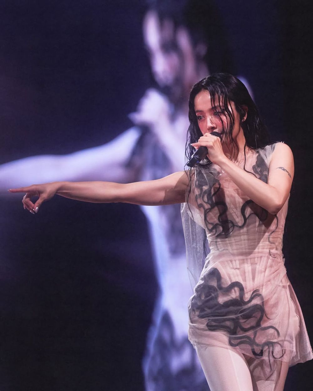 只有蔡依林能超越蔡依林！Jolin大巨蛋演唱會高清圖來了！踩巨蟒「史詩級」登場美得令人瘋狂！-10