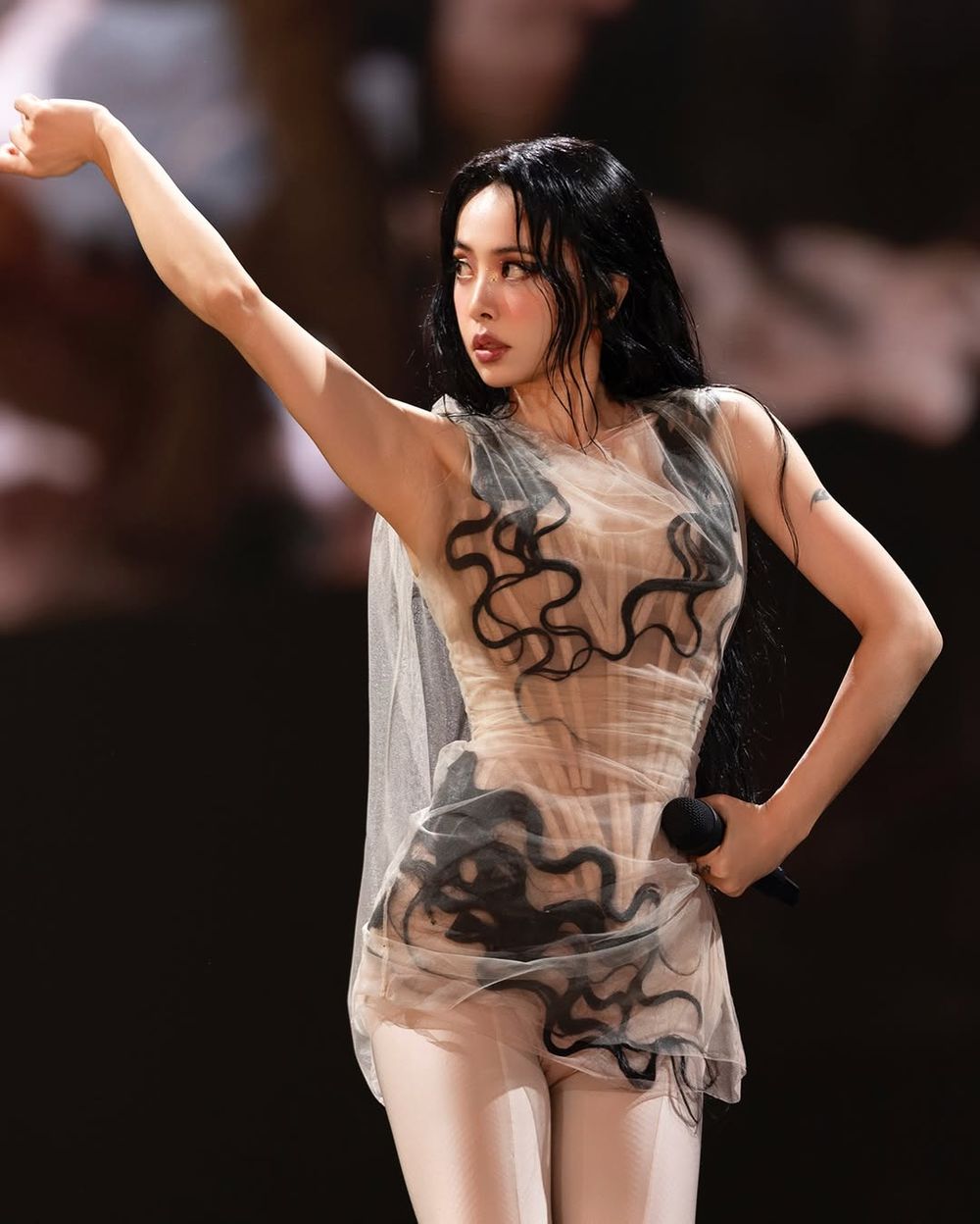 只有蔡依林能超越蔡依林！Jolin大巨蛋演唱會高清圖來了！踩巨蟒「史詩級」登場美得令人瘋狂！-7