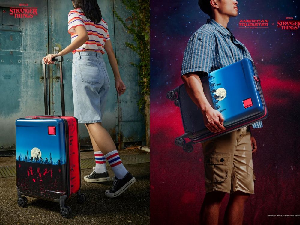 再闖顛倒世界！American Tourister 《怪奇物語》聯名行李箱、粉絲得要收藏吧！-5