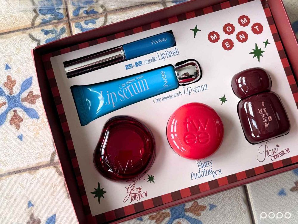 台灣官網限定販售！fwee豪華DIY唇頰禮盒限量登場，唇頰兩用果凍膏、布丁膏、鎖色唇露，超過萬種自由搭配組合、買到賺到！-5