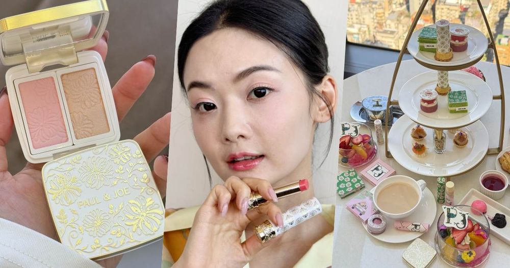 PAUL & JOE揭曉2026最浪漫春季彩妝！奢光金西洋菊唇膏盒、粉紅櫻花香氛必收藏，浪漫下午茶限時開跑！-1