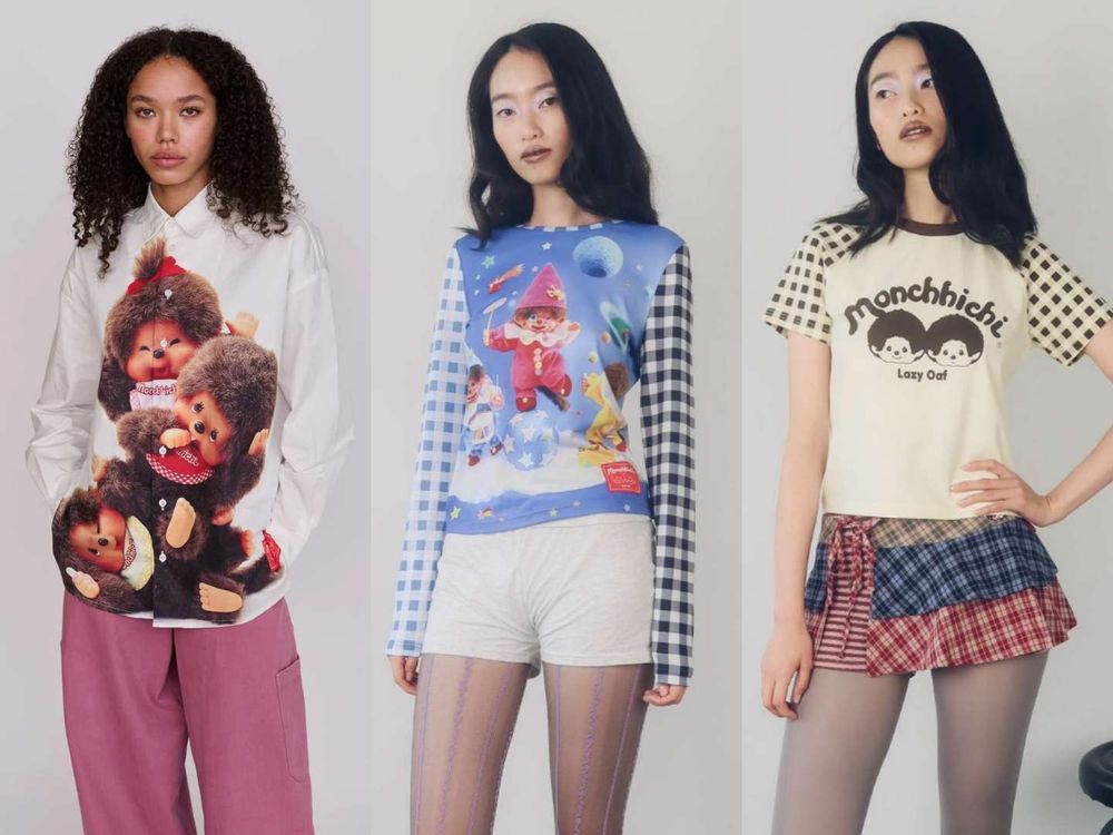 LISA最愛蒙奇奇又來了！聯名英國品牌推超萌「大頭針織外套、毛毛肩背包」！連身裙已被秒殺？！-2