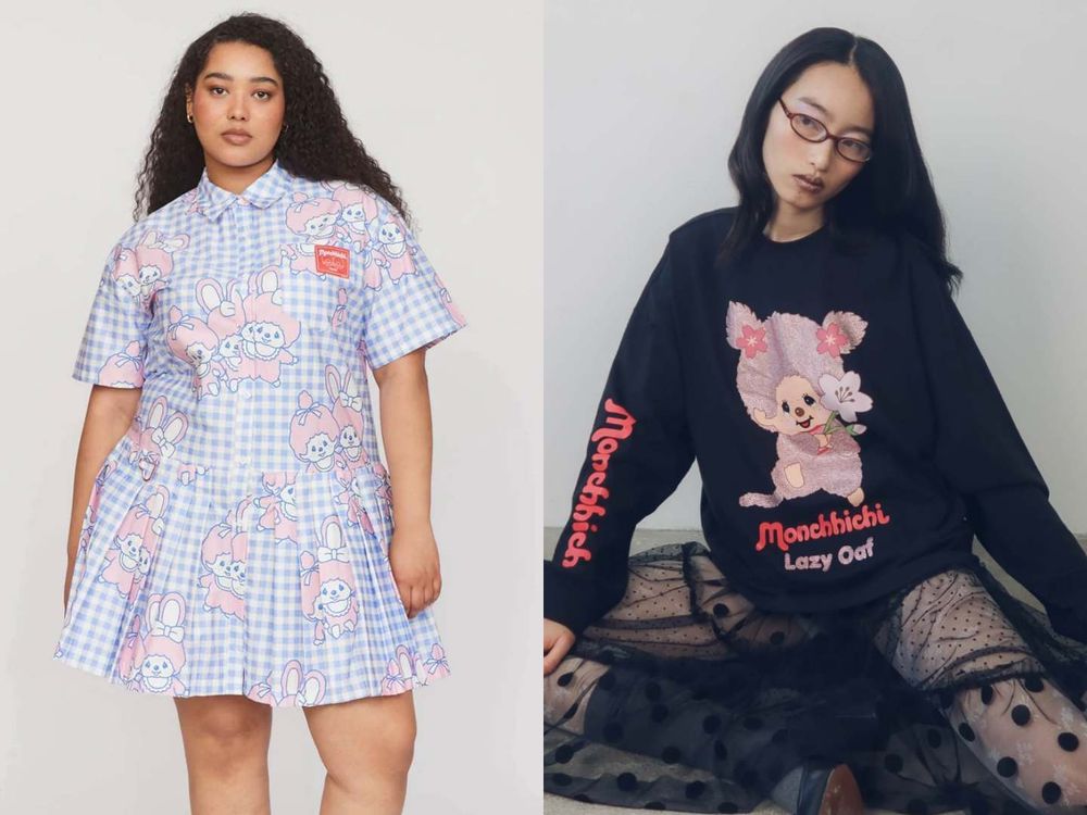 LISA最愛蒙奇奇又來了！聯名英國品牌推超萌「大頭針織外套、毛毛肩背包」！連身裙已被秒殺？！-3