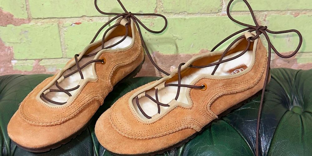 比雪靴賣更好？！UGG最新「毛毛芭蕾舞鞋」悄悄爆紅！官網快沒尺寸、找代購也要擁有！-3