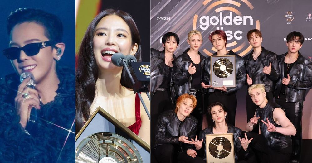 2026韓國金唱片得獎名單出爐！JENNIE獲年度藝人三大獎、GD權志龍奪音源大賞，Stray Kids拿下年度專輯獎！-1