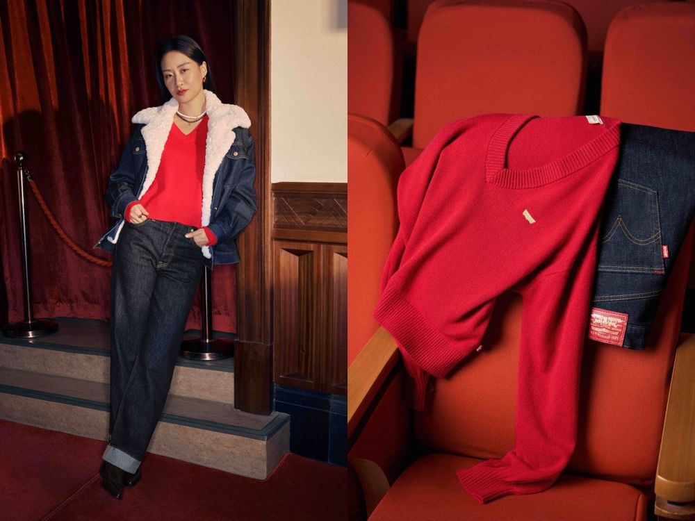 新年戰服先買好！Levi’s馬年限定系「雙馬皮標」瘦腿神褲！金色馬蹄鐵細節超美！-3