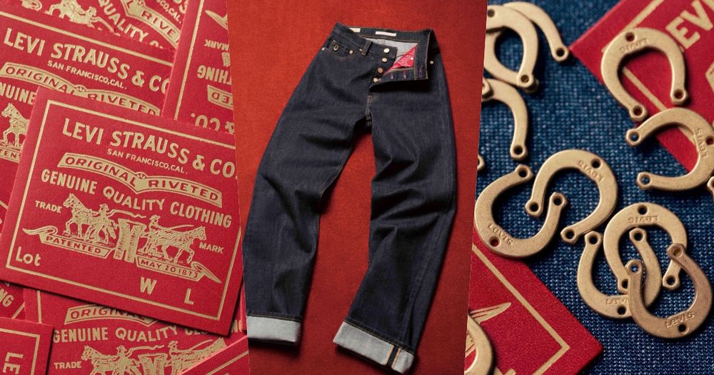 新年戰服先買好！Levi’s馬年限定系「雙馬皮標」瘦腿神褲！金色馬蹄鐵細節超美！-12