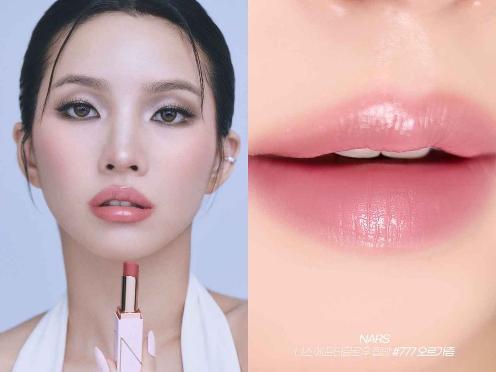 從配方到色彩全面進化！i-dle田小娟演繹NARS「激情過後嫩唇膏」奶油質地一擦顯嫩，實現24小時寶寶嫩光唇！-3