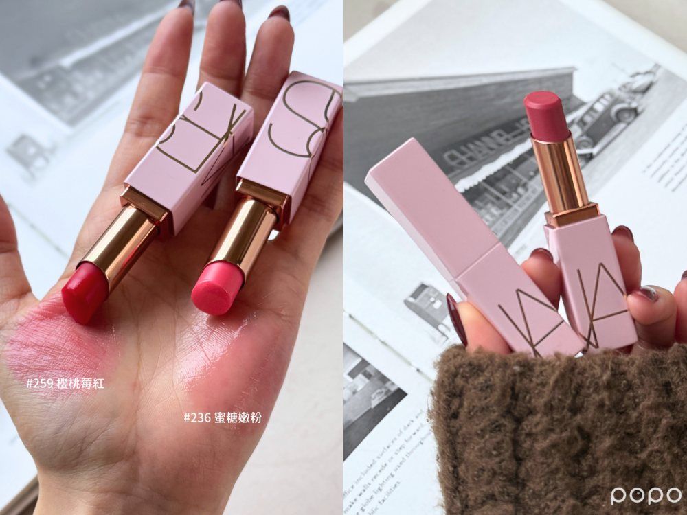 從配方到色彩全面進化！i-dle田小娟演繹NARS「激情過後嫩唇膏」奶油質地一擦顯嫩，實現24小時寶寶嫩光唇！-8