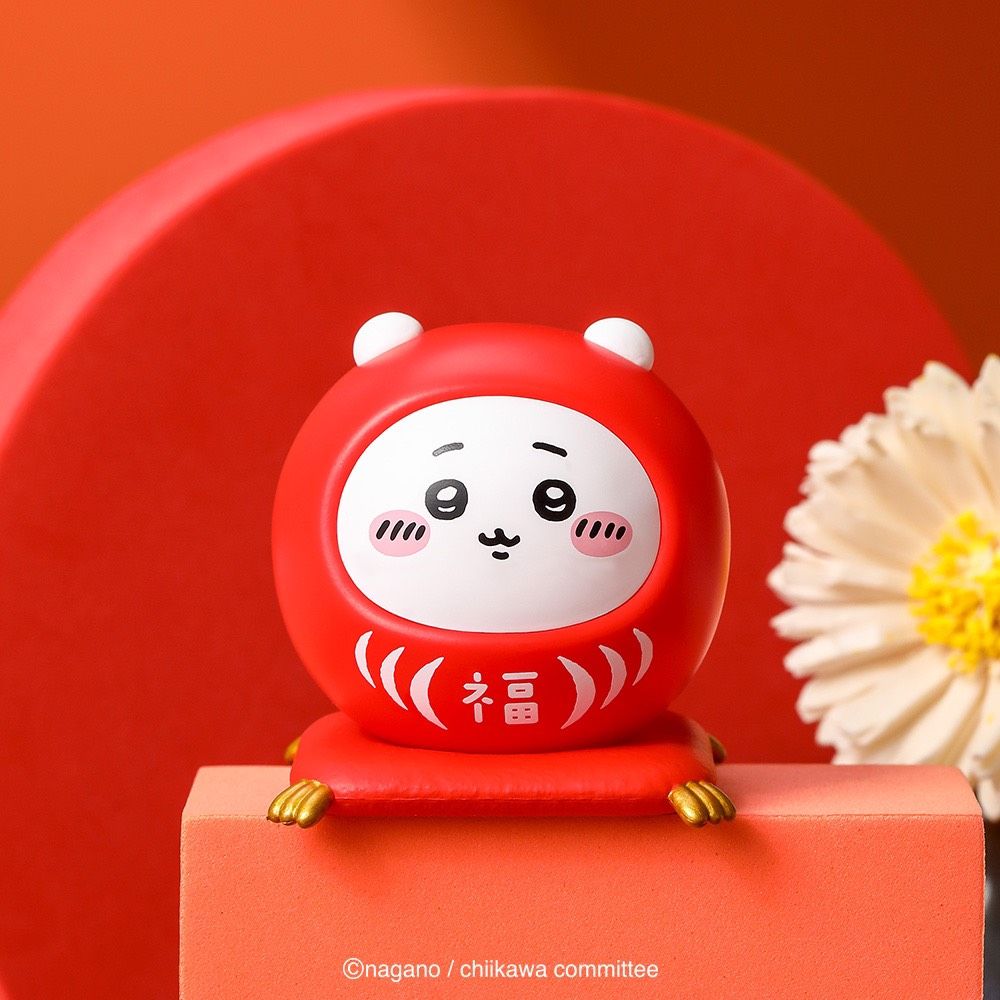 2026新年最萌開運小物！超可愛「吉伊卡哇祈福達摩公仔」6款角色全都想要、巷口7-11就買得到！-6