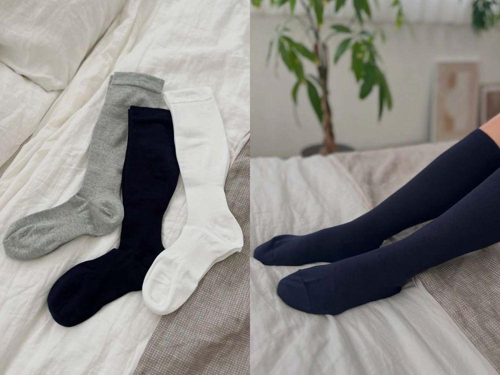 腿水腫救星！無印良品新出「壓力襪」日本爆紅賣翻！竟然不到300元、穿一次就回不去！-4