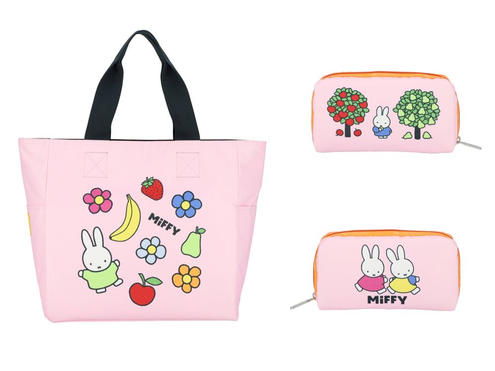 以為Kitty就結束了嗎？！LeSportsac再推Miffy聯名！雙面「兔兔小臉」直接投降結帳！-16